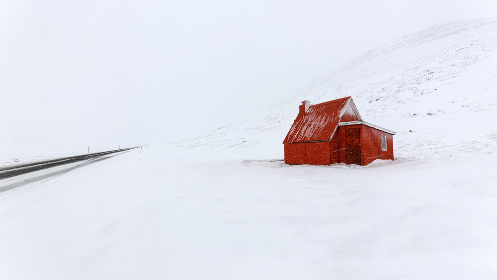 Red little house von Cywphotography