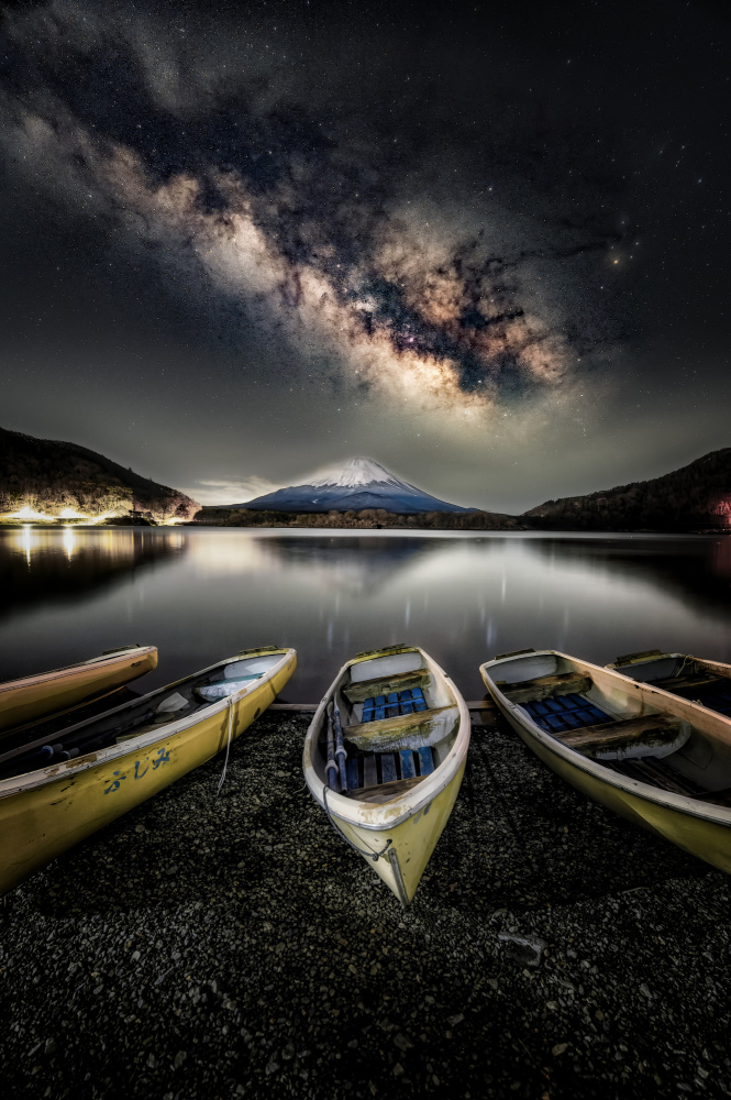 Milky Way on the Fuji von Daiki Suzuki