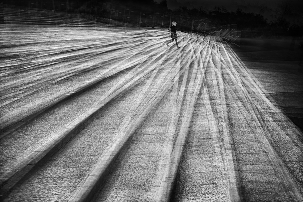 .on the stairs von Damijan Sedevcic