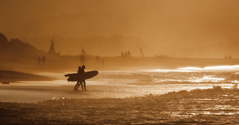 Evening surf von Daniel Alonso