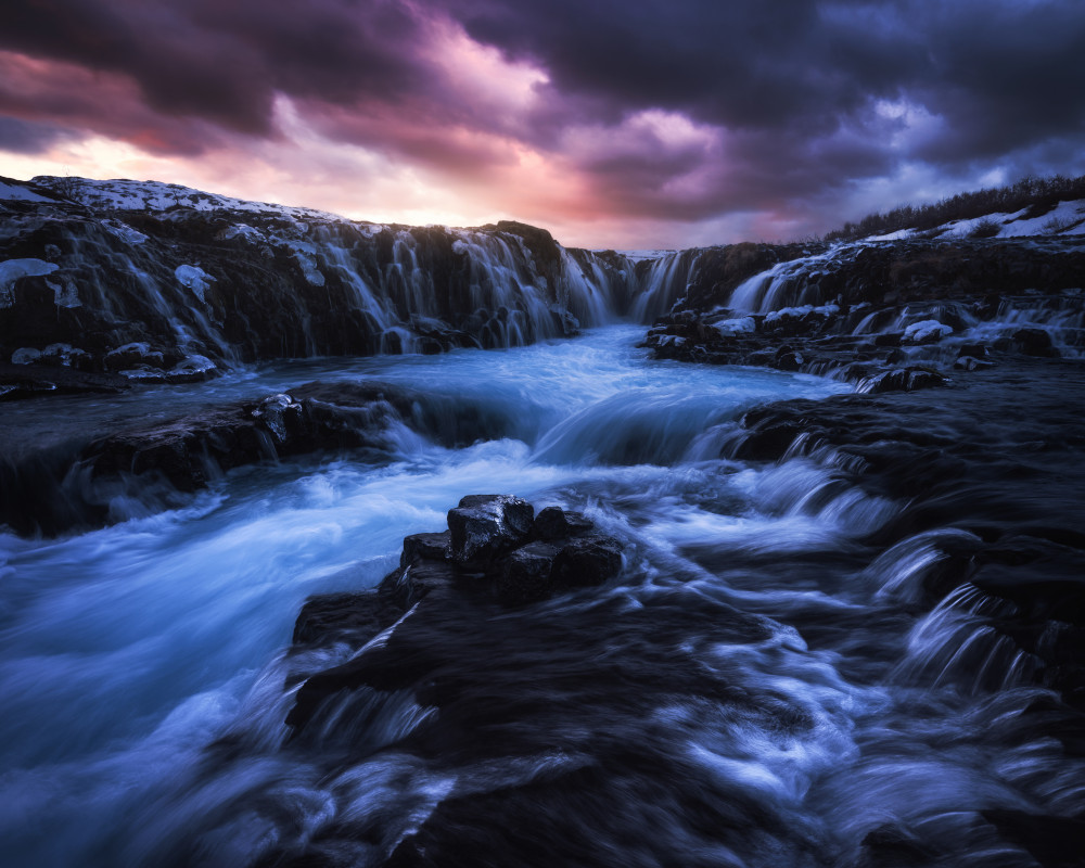 Dramatic Bruarfoss von Daniel Gastager