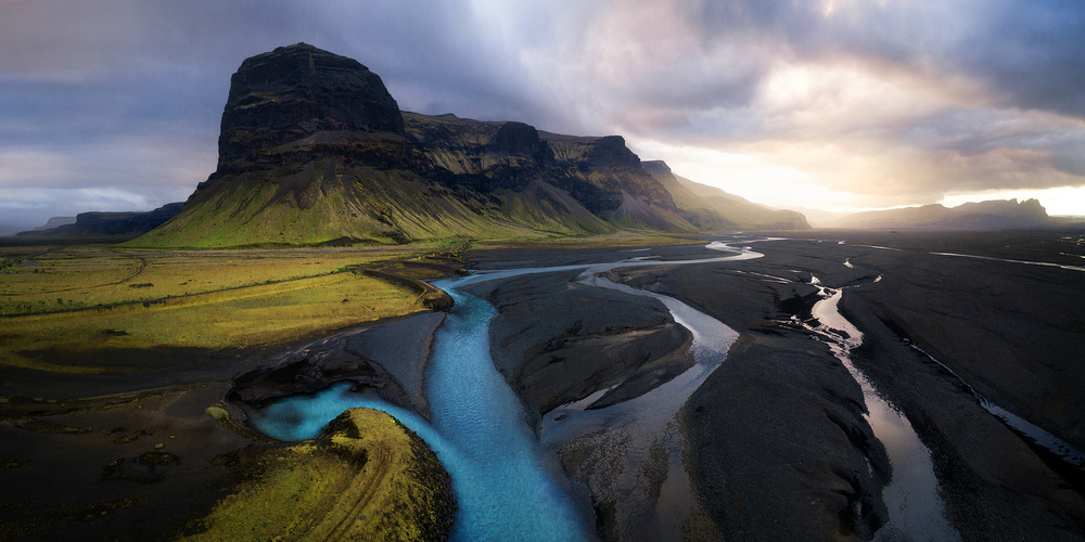 A Dramatic Evening in Iceland von Daniel Gastager