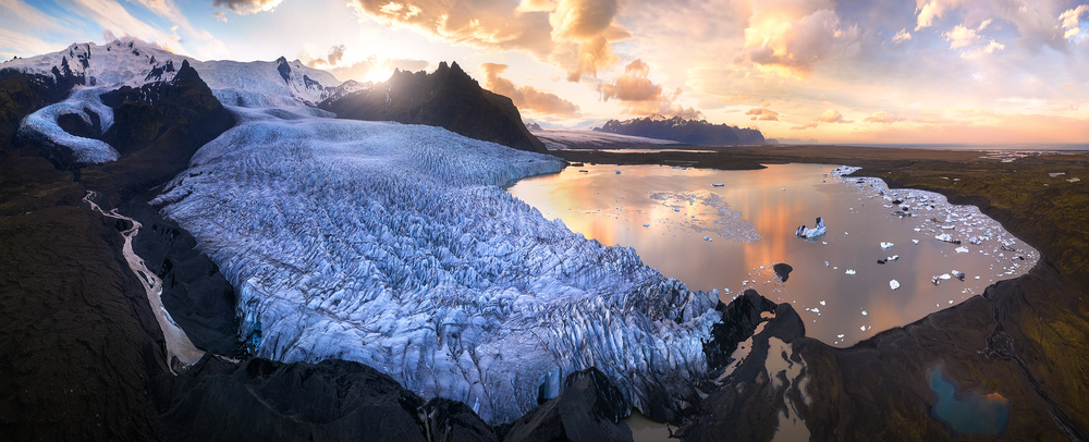 A dramatic summer evening in Iceland von Daniel Gastager