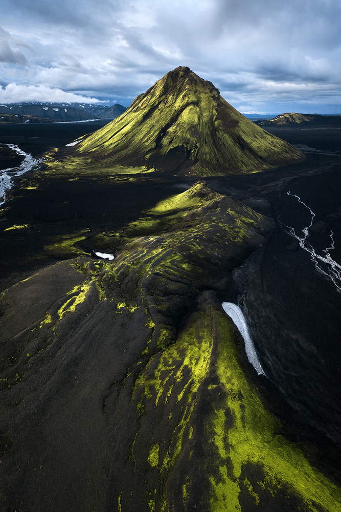 Green Pyramid - Iceland von Daniel Gastager