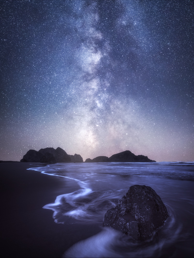 Oregon Coast at Night von Daniel Gastager