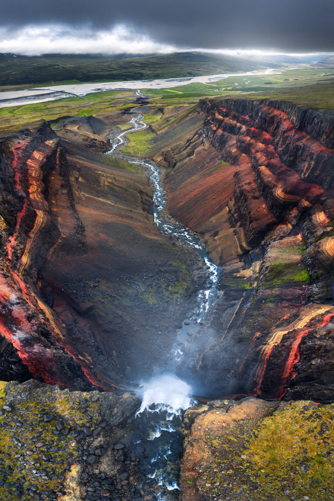 Look Down - Iceland von Daniel Gastager