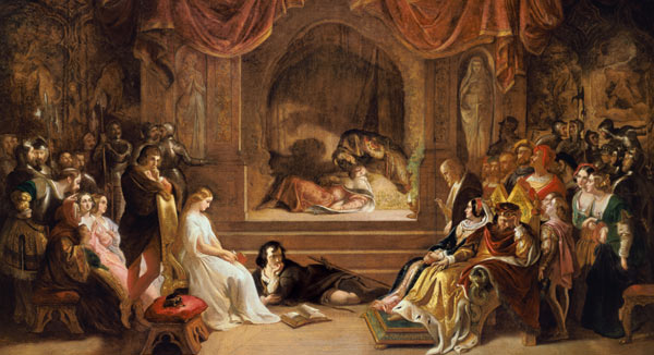 Hamlet von Daniel Maclise