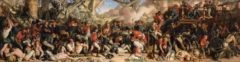 Nelsons Tod von Daniel Maclise