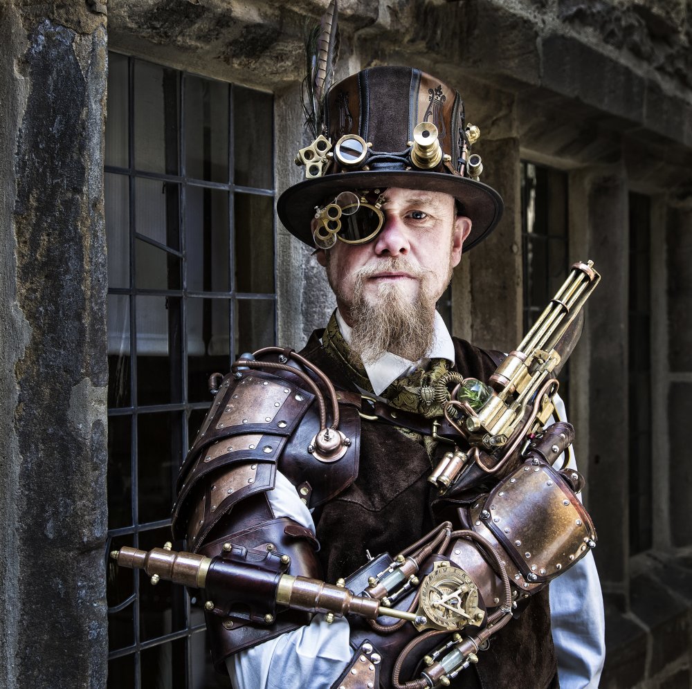 Time Gate Defender - Steampunk Wars 1911 von Daniel Springgay