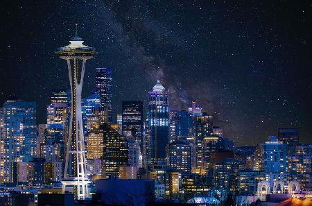 Night at Seattle