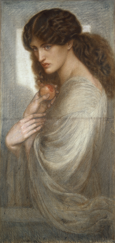 Proserpina von Dante Gabriel Rossetti