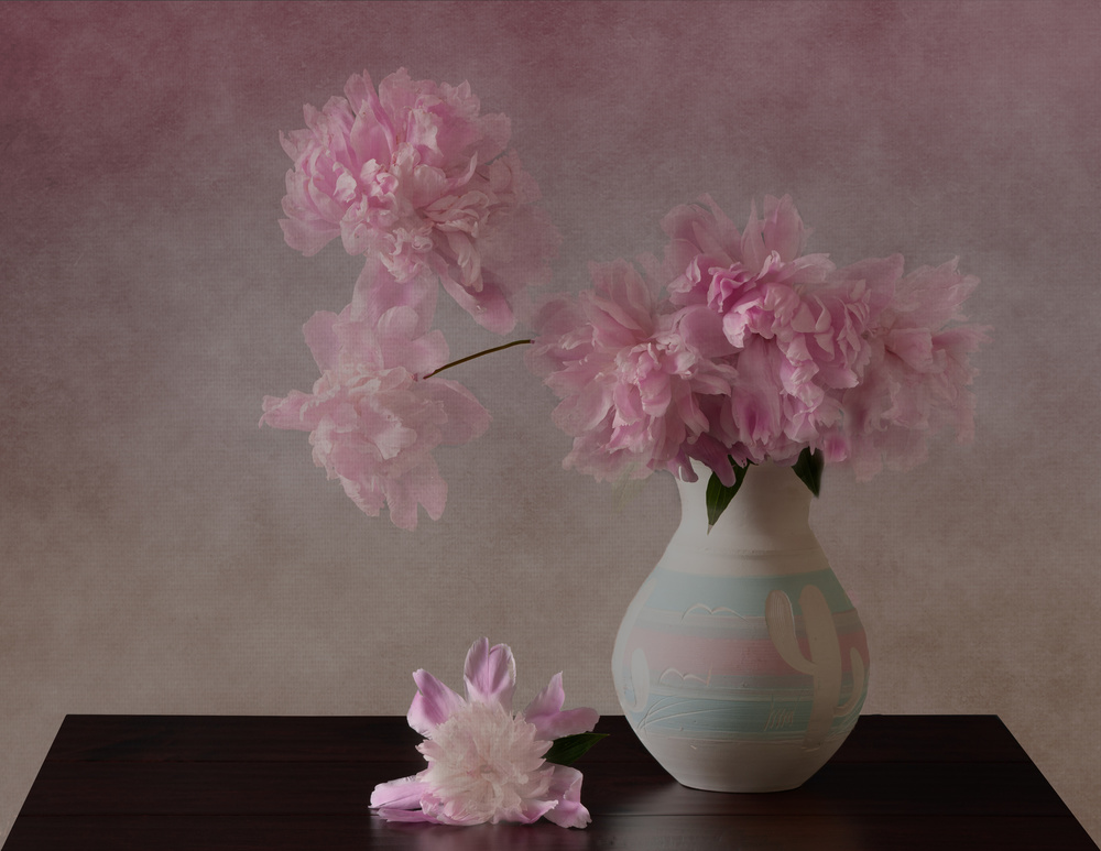 Peonies Still Life von Darlene Hewson