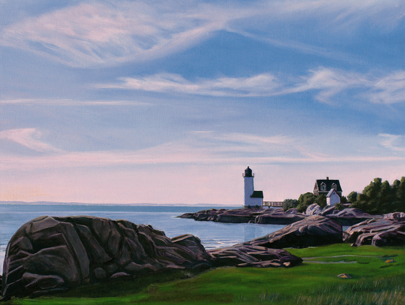 Squam Light Evening von David  Arsenault