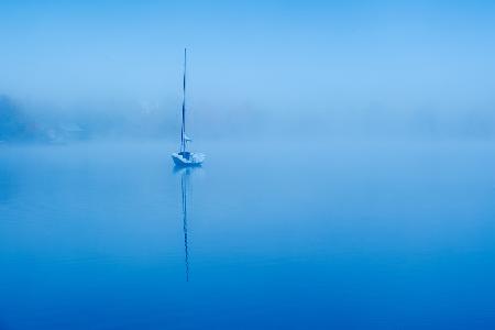 Peaceful Blue Morning