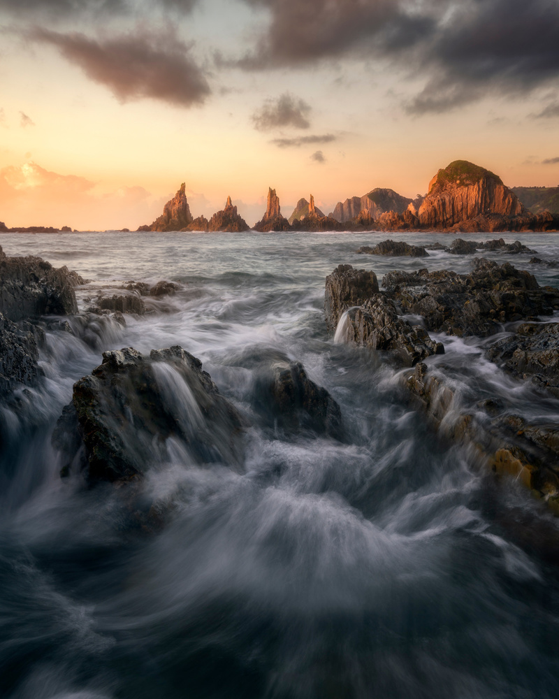 Gueirua beach von David Lopez Garcia