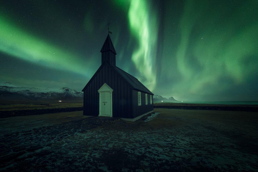 The black Church von David Martín Castán