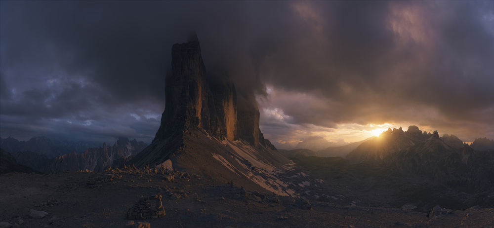 Tre Cime, Dolomites von David Martín Castán