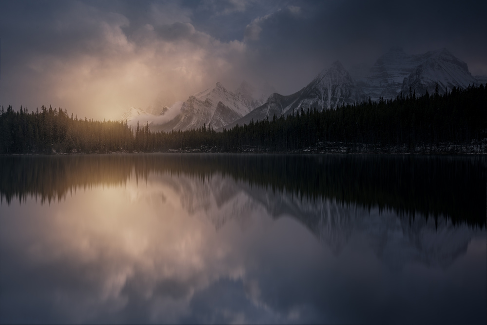 Herbert Lake, Canada von David Martín Castán