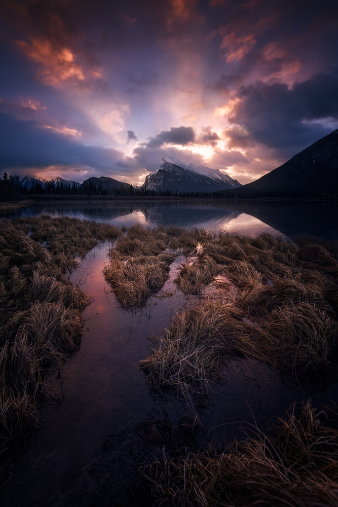 Vermilion Lakes, Canada von David Martín Castán