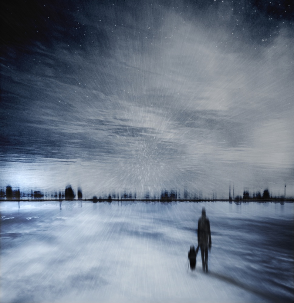 A long winter walk von David Senechal Photographie (polydactyle)