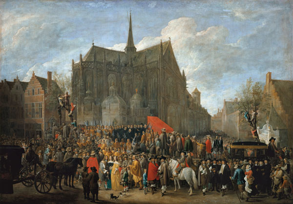 Teniers, Das Vogelschießen zu Brüssel von David Teniers