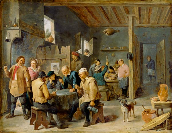 Zechstube von David Teniers