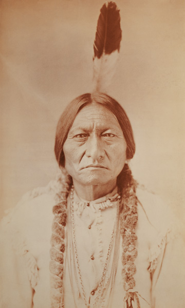 Sitting Bull, Sioux Chief, c.1885 von David Frances Barry