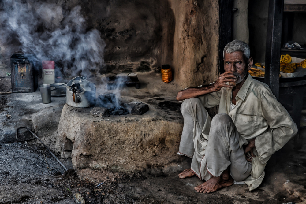 The Tea Stall von Debarshi Mukherjee