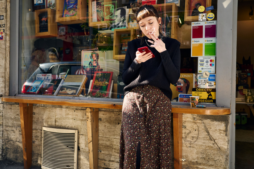 Bookshop Girl von Denis Malciu