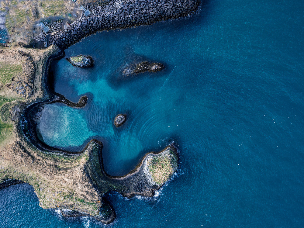 Fishing dock Bay von Dennis Zhang