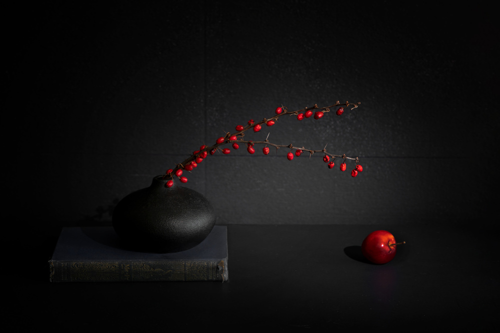 Red berry II von Dennis Zhang