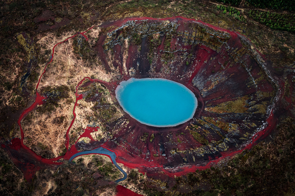 Volcanic vent von Dennis Zhang