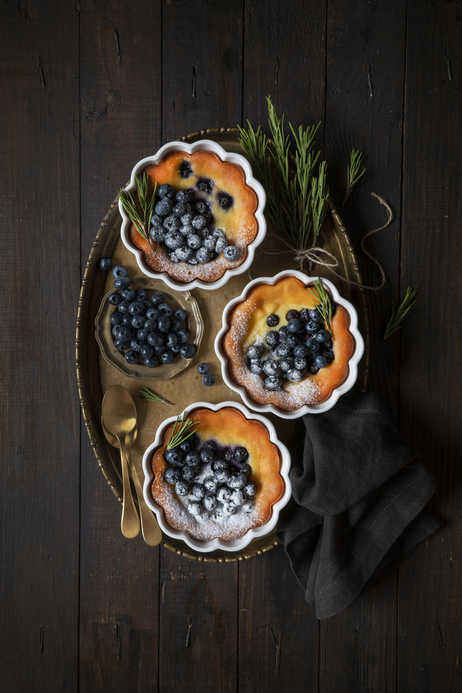 Blackberry cheesecake with rosemary von Diana Popescu