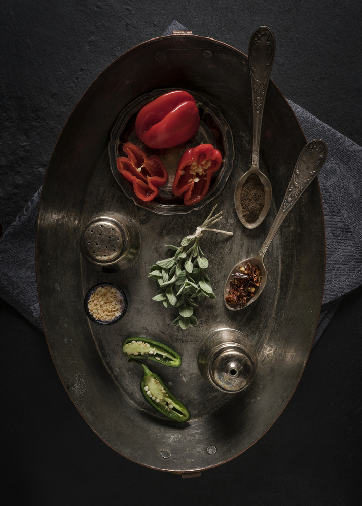 Fresh and dried spices von Diana Popescu