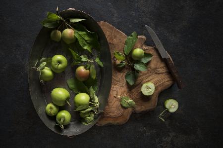 Green apples