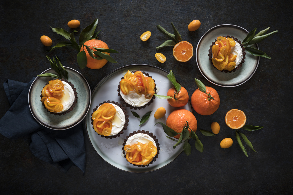 Citrus tartlets von Diana Popescu