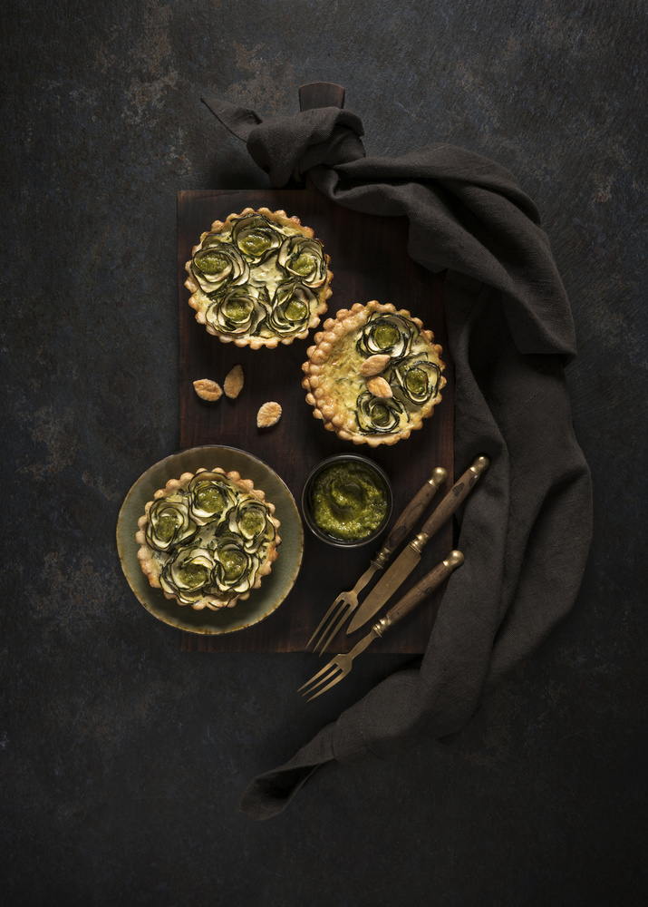 Zucchini tartlets von Diana Popescu