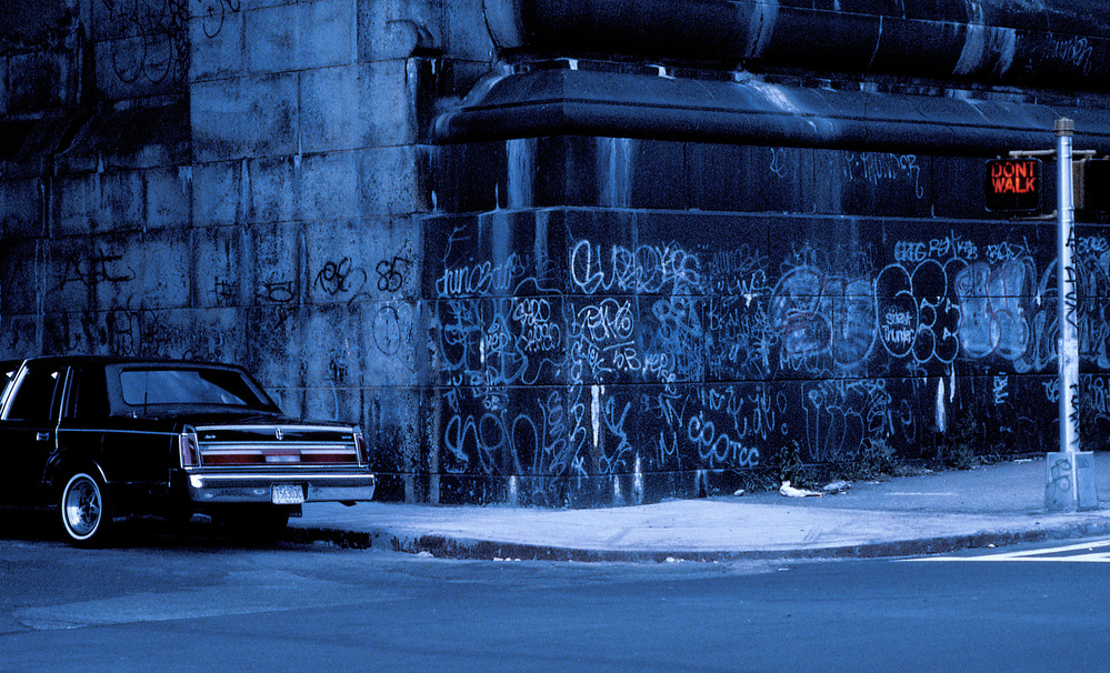 Dont walk (from the series &quot;New York Blues&quot;) von Dieter Matthes