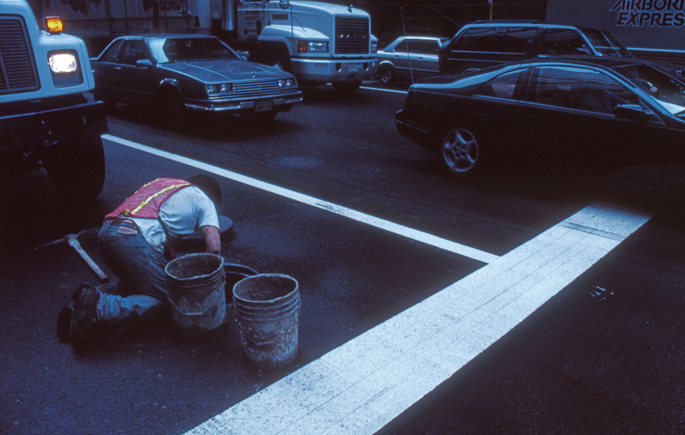 Cleaning (from the series &quot;Chicago Blues&quot;) von Dieter Matthes