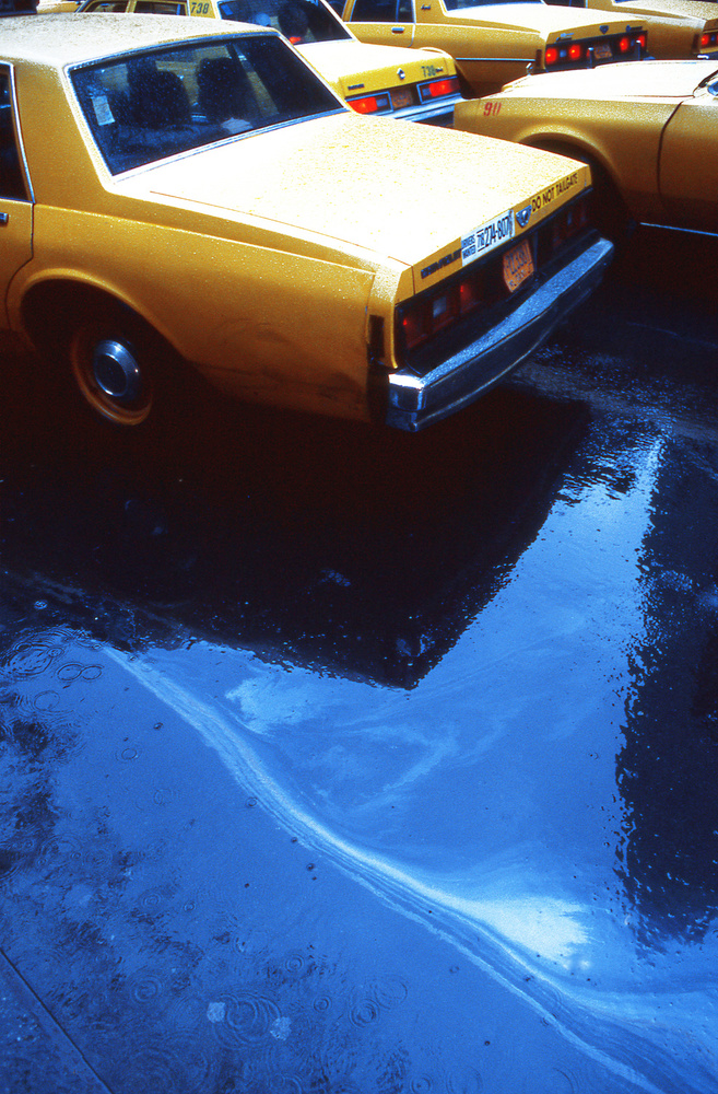 Yellow cabs (from the series &quot;New York Blues&quot;) von Dieter Matthes