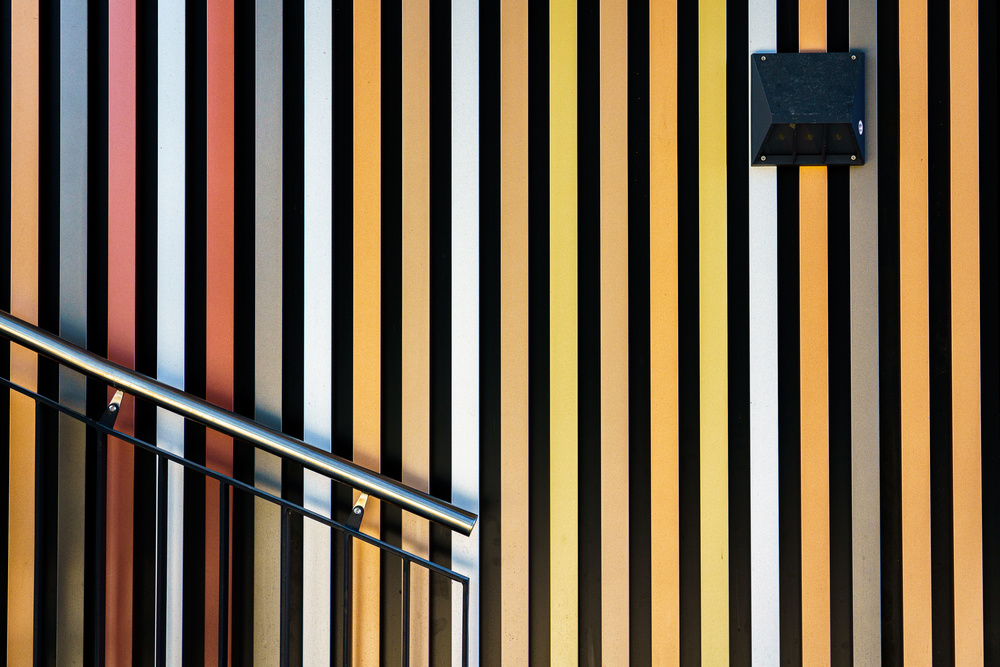 colors with railing von Dieter Reichelt