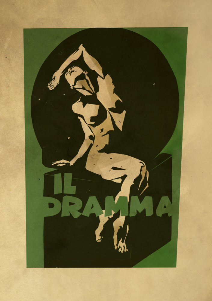 Il Dramma print von Dionisis Gemos