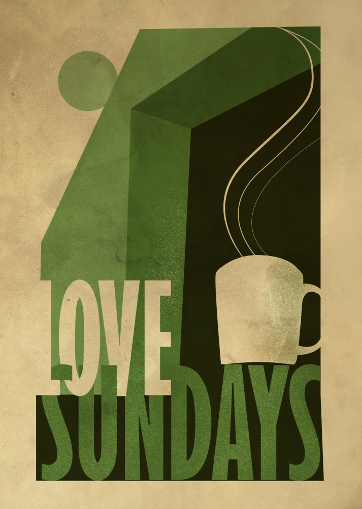 Love Sunday print von Dionisis Gemos