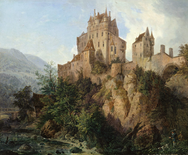 Eltz Castle von Domenico Quaglio