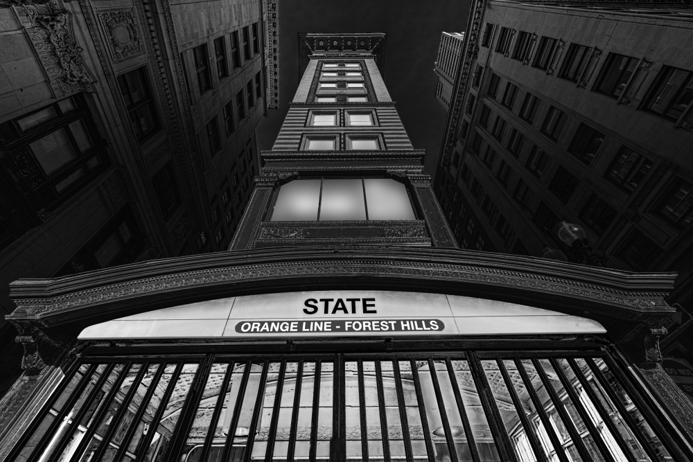 Subway Entrance von Dominic Vecchione