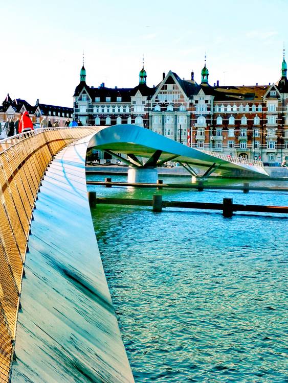 Brücke in Kopenhagen von Doris Beckmann