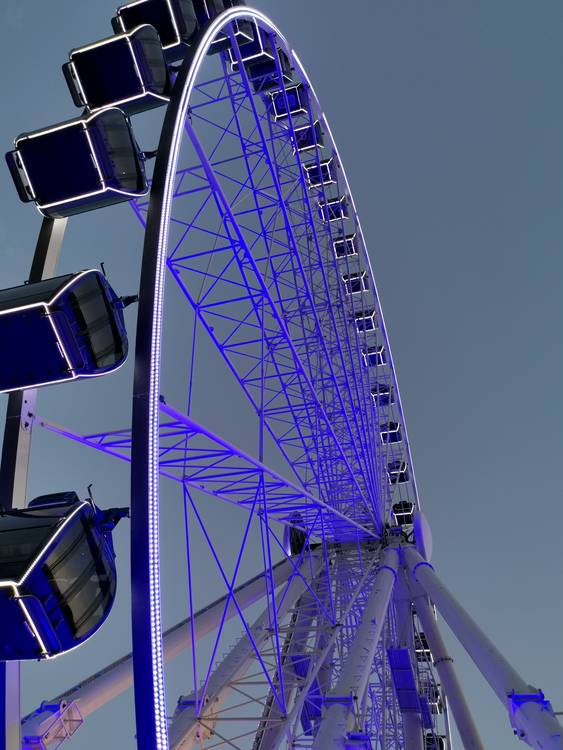 Riesenrad 1 von Doris Beckmann