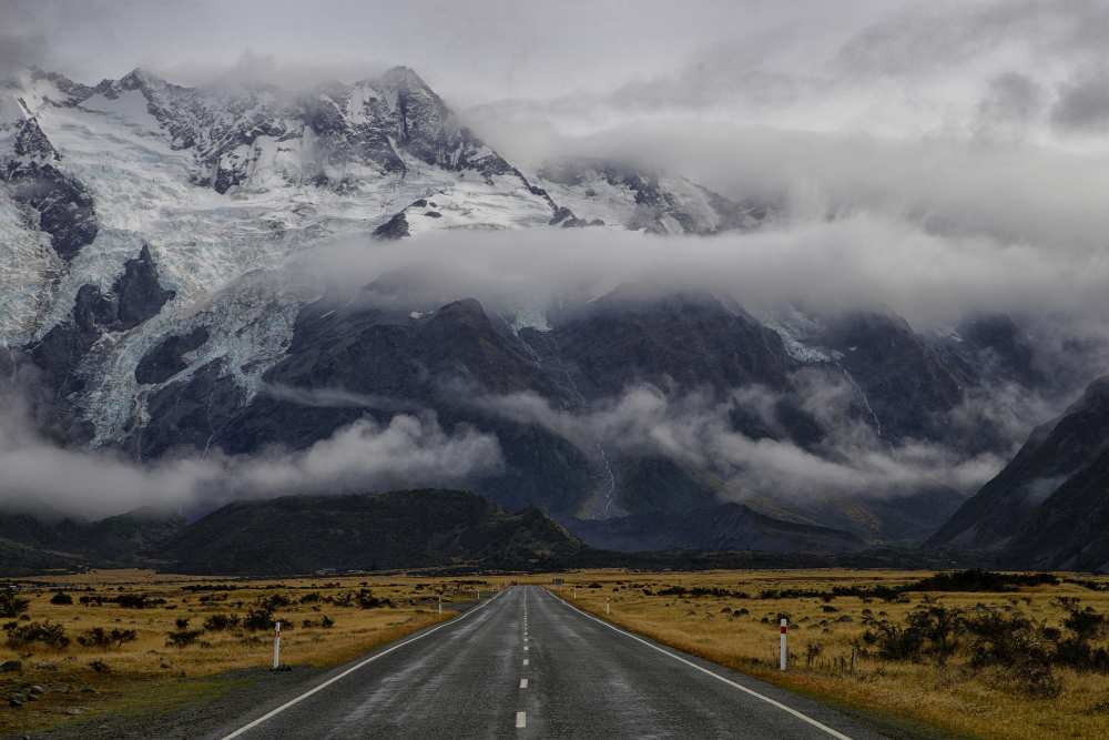 Road to Mt Cook von Dragan Keca