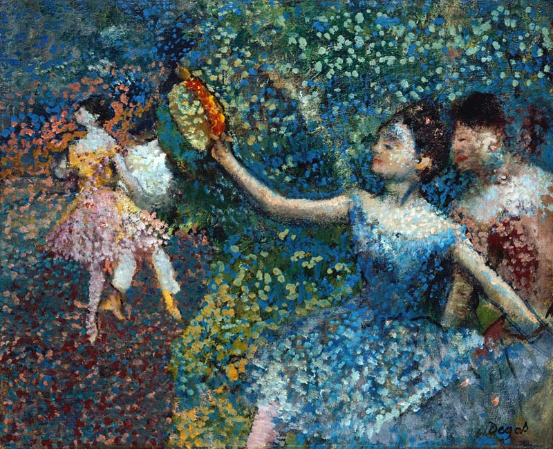 Tänzerin mit Tambourin von Edgar Degas