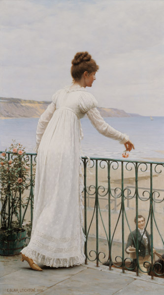 Die Gunstbezeigung von Edmund Blair Leighton